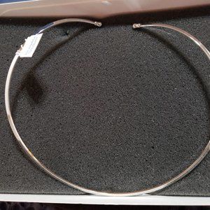 Lia Sophia Silver Tone Neck Collar